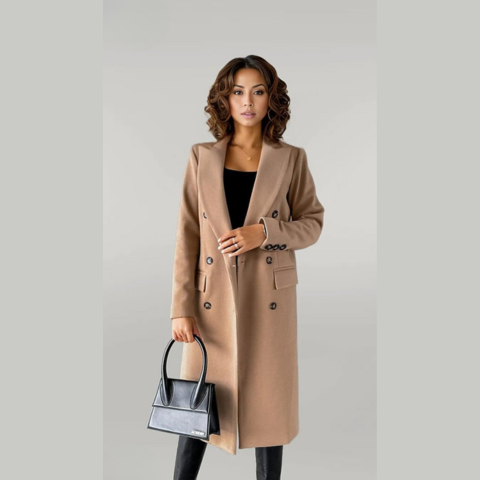 Norene® | Langer Mantel für Frauen