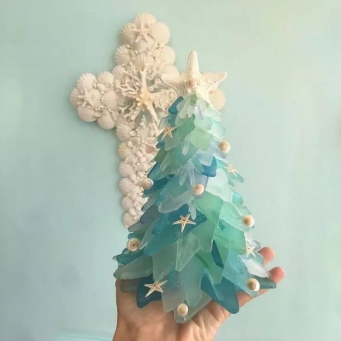 SeaGems® | Meerglas-Weihnachtsbaum