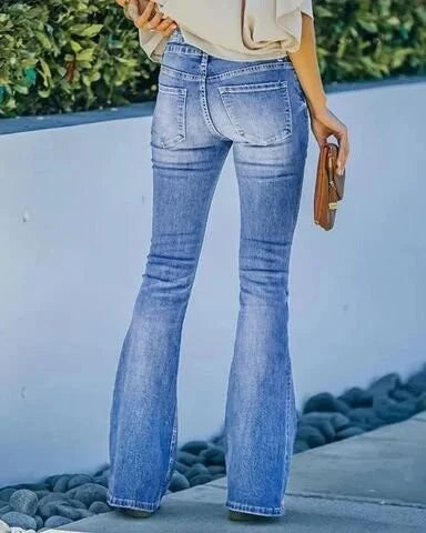 Jeansy® | Vintage Hochtaillierte Hosen