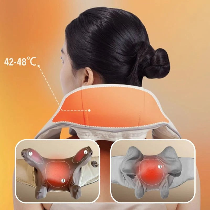 HeatRelax® | Shiatsu-Massagegerät mit Erwärmungsfunktion