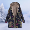 Laden Sie das Bild in den Galerie-Viewer, Primrose® | Floral Fleece Jacke mit Kapuze