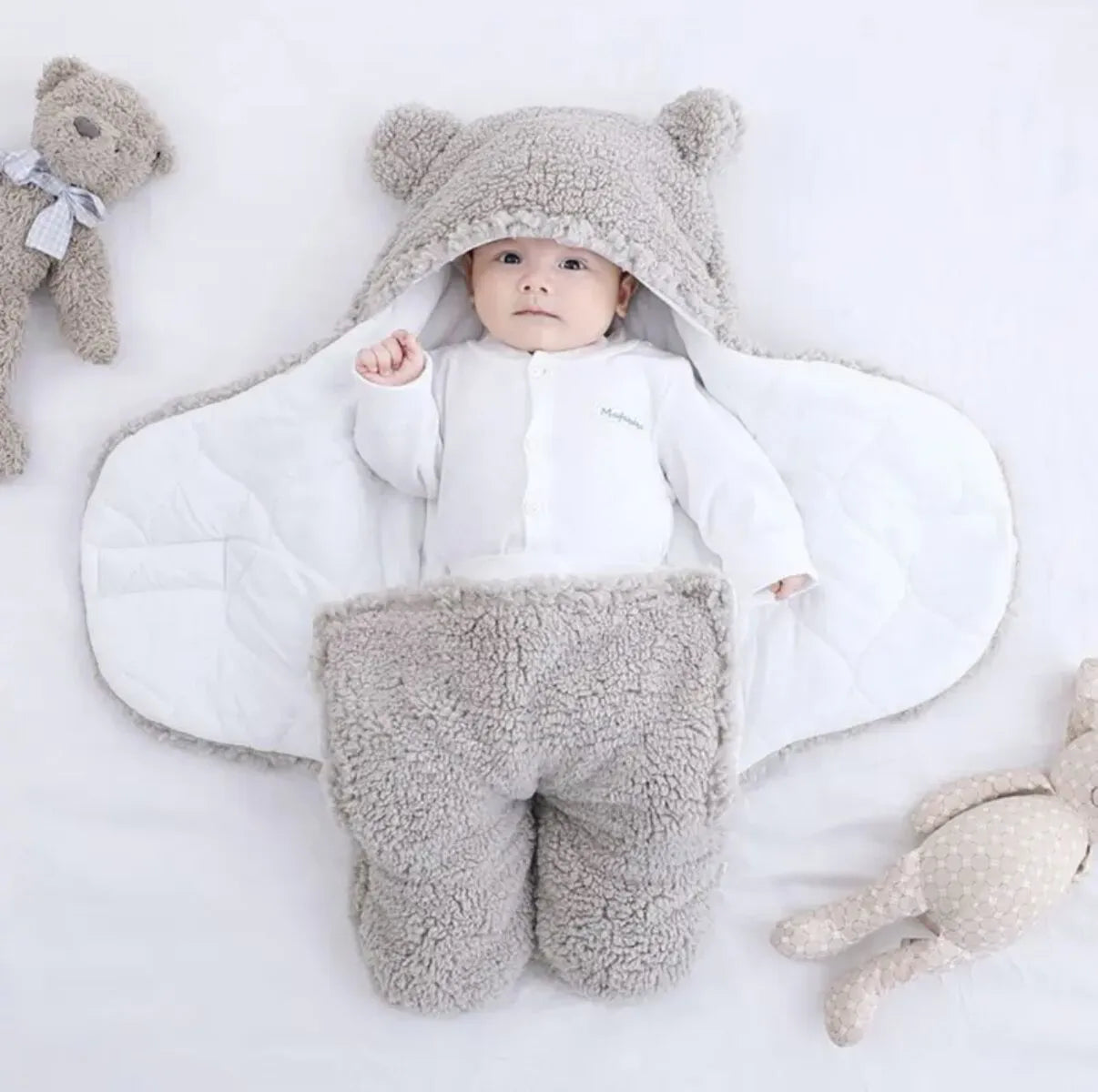 Snoozi® | Kuschelig weicher Baby-Schlafsack