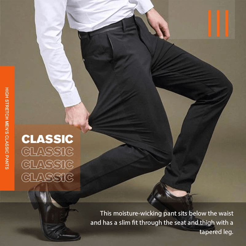 Quinton® | Klassische Herrenhosen mit gutem Stretch